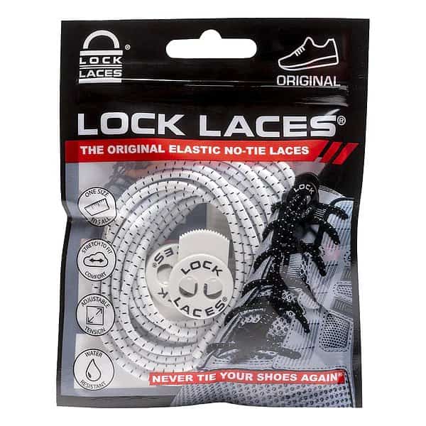 Safety Shoe Laces, White, 48" L, PR