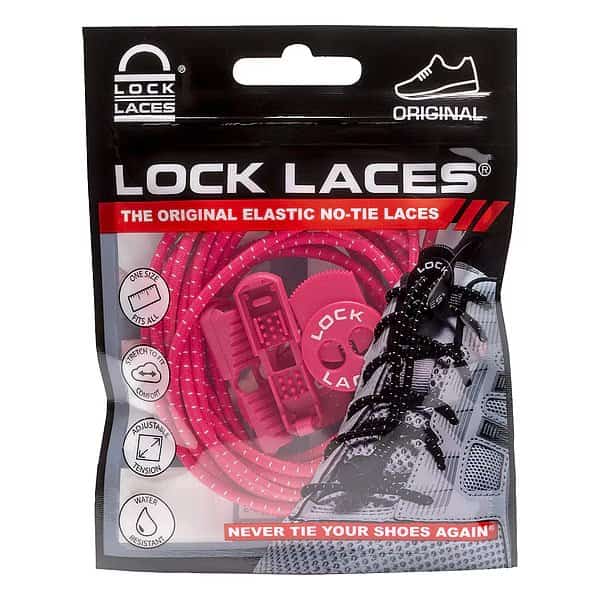 Safety Shoe Laces, Hot Pink, 48" L, PR