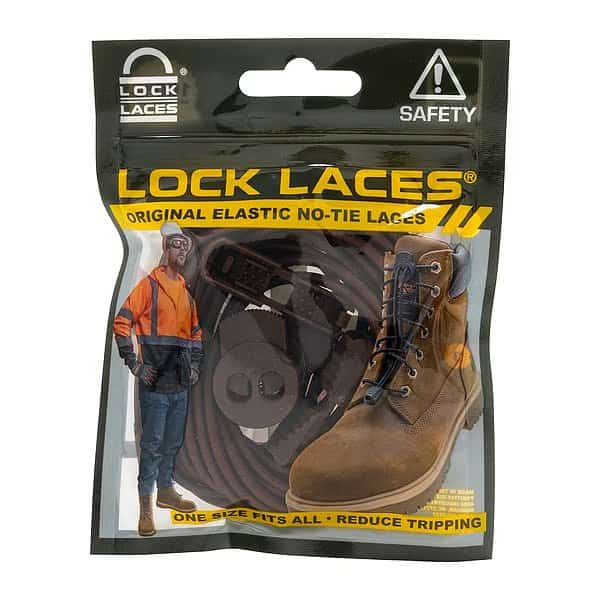 Safety Boot Laces, Brown, 72" L, PR