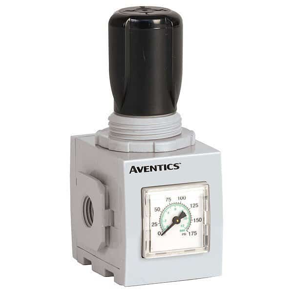 Regulator, 1/4 in, Aluminum, 0.47 lb