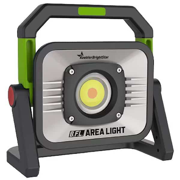 Area Job Site Light, Battery, 3000lm, LED