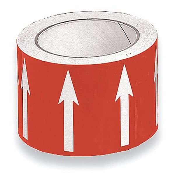 Banding Tape,Red,4in W,54ft Roll L, Mfr#: DA3, HARRIS INDUSTRIES