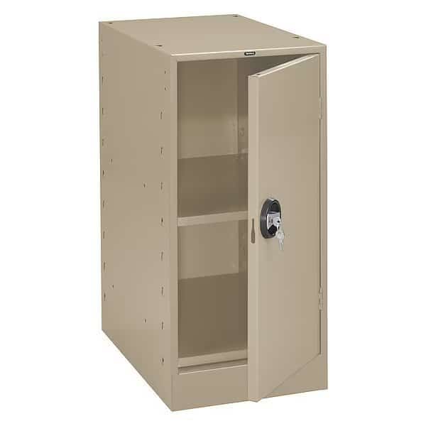 Cabinet Pedestal, 15 W x 24 D x 32 H, Sand
