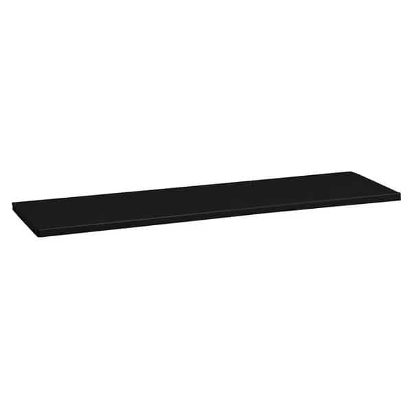 Shelf, Width 34-1/2 In, Black