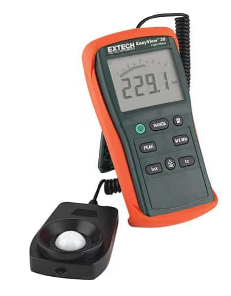 Light Meter, Range 0 To 40,000 Fc, NIST