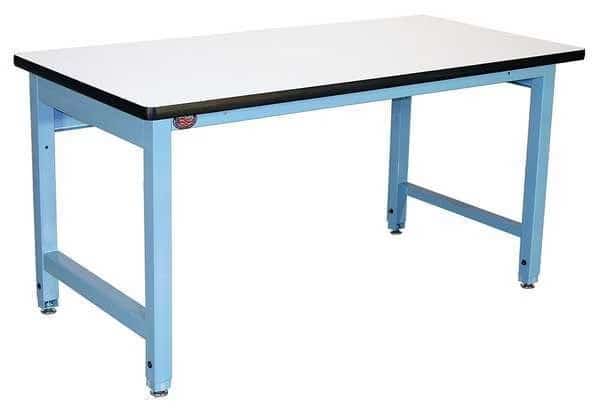 Laminate, 72 in W, 30 in to 36 in Height, 5,000 lb, Straight
