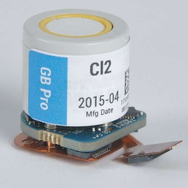 Replacement Sensor, Chlorine, INDUSTRIAL SCIENTIFIC, Mfr# 17124983-7