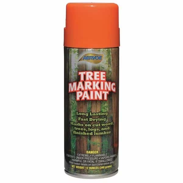 Tree Marking Paint,16 oz,Orange, Mfr#: 620, AERVOE