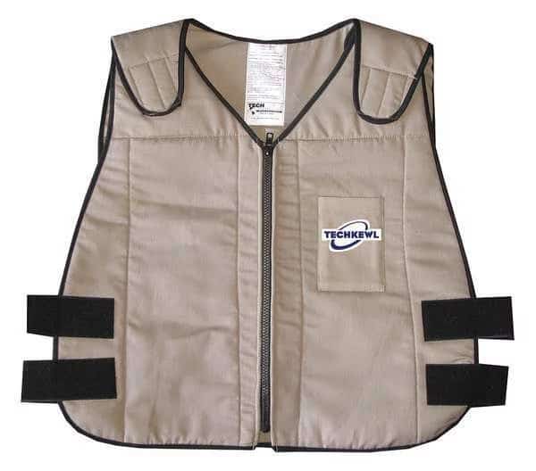 Cooling Vest,Khaki,5 to 10 hr.,M/L, Mfr#: 6626-KHAM/L, TECHNICHE