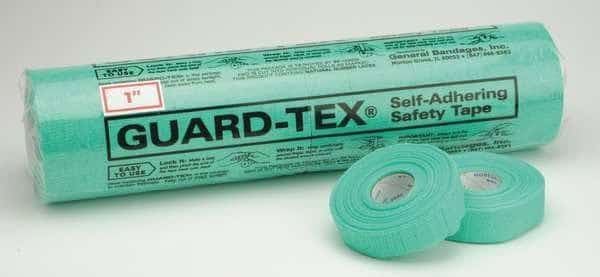 Safety Tape,Green,1 In. W,30 yd. L,PK12, Mfr#: 41308-1, GUARD-TEX