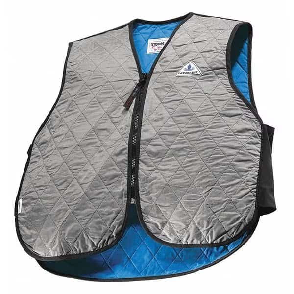 XL Nylon Cooling Vest, Silver