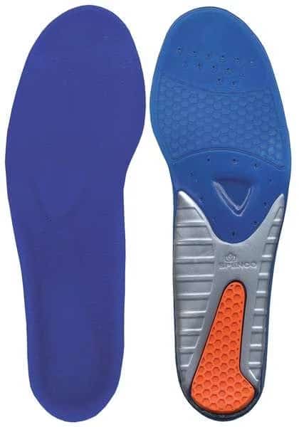 Gel Insole, Unisex, Fits M 8-9 W 10-11, PR
