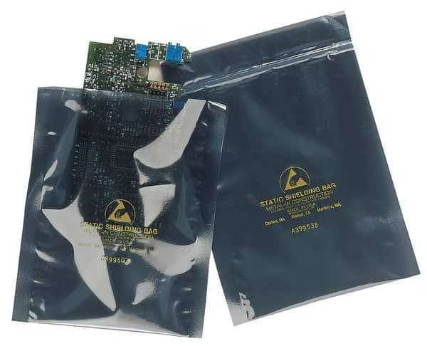 Reclosable Bag,ESD,LDPE,Seal,PK100, Mfr#: 13615, DESCO