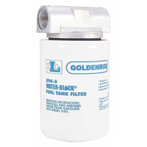 SPIN-ON WATERBLOCK FUEL FILTER, GOLDENROD, Mfr# 596-3/4