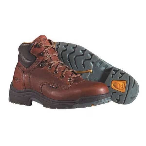 Men's 6-Inch Work Boot, 10 M, Leather, Brown, 26063