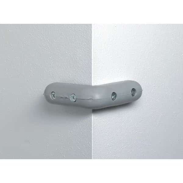 Corner Bumper, Vinyl, Ivory, 1"H x 8"W