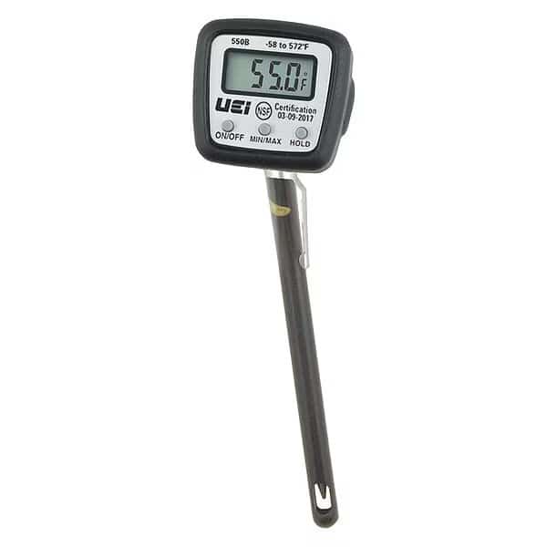 Digital Pocket Thermometer, Mfr#: 550B, UEI TEST INSTRUMENTS