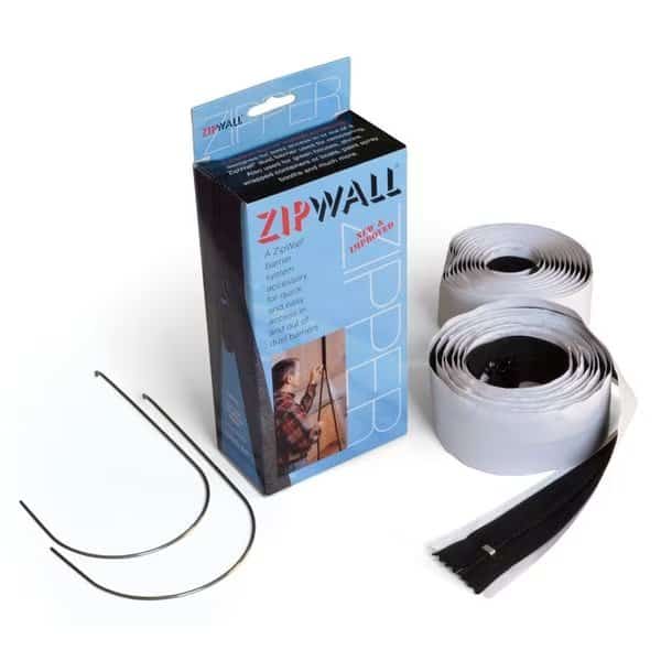 Zipwall Standard SelfAdhesive Zipper, PK2, ZIPWALL, Mfr# AZ2