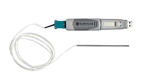 Data Logger, Thermocouple, Lascar, Mfr#: EL-USB-TC-LCD