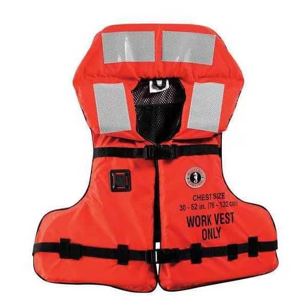 Work Vest, Mesh (Lining), Universal, Orange