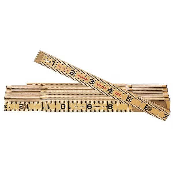 Wood Folding Rules - Outside Reading, Mfr#: 901-6, KLEIN TOOLS