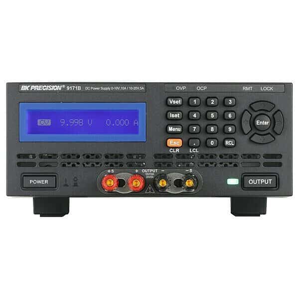 DC Power Supply 0-10V, 10A / 10-20V, 5A
