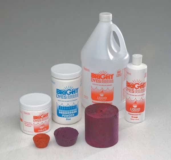 Dye Tracer Cake, Yellow/Grn, 1.25 oz, PK10