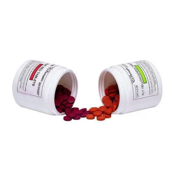 Dye Tracer Tablet, Red, PK200