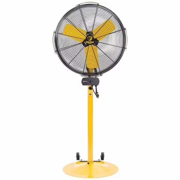 Corrosion Resistant Industrial Fan, Mobile Mount with Wheels Mount, 36-1/2 in Blade Dia, 120V