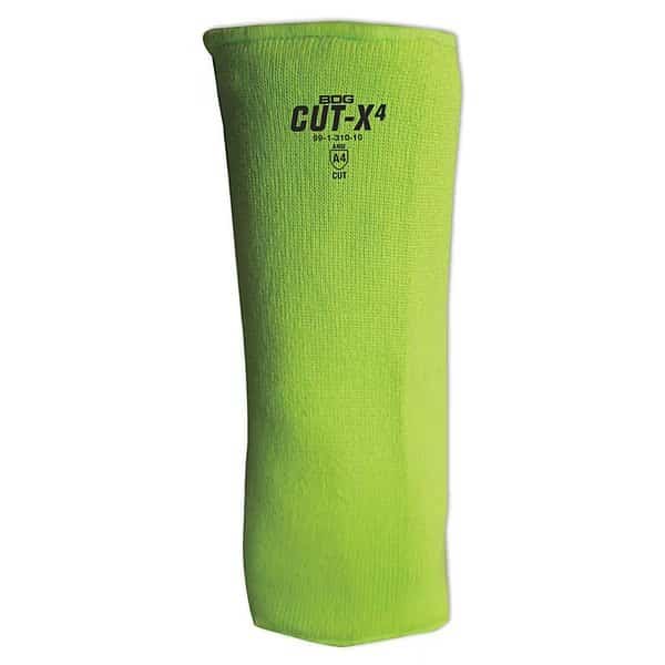 HiViz Green Cut Resistant Sleeve, Size 20, BDG, Mfr# 99-1-310-20