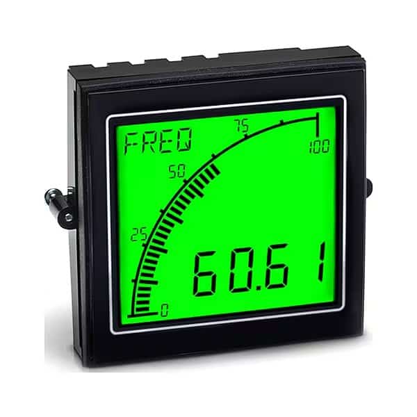 Analog Panel Meter, AC, 68mm x 68mm, Screw
