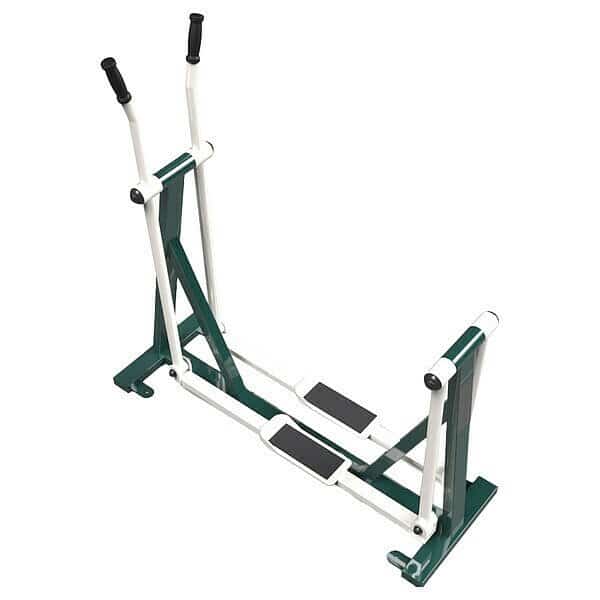 Air Strider, 53 x 23 x 23 in, Green/Beige