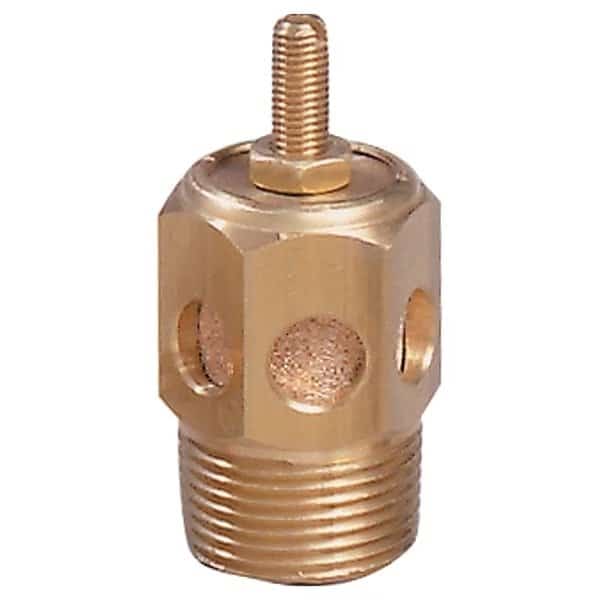 Speed Control, Bronze, 3/8" Air Inlet, NPT, ARROW PNEUMATICS, Mfr# ASP - 3SCH