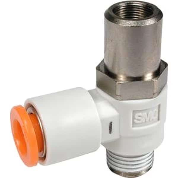 Flow Control Valve, 4mm Tube, 1/8 In