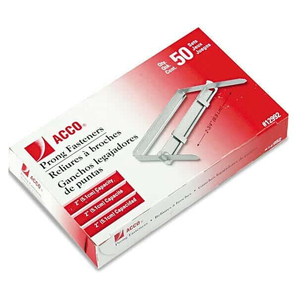 Prong Fastener 2", 2 Pc., PK50