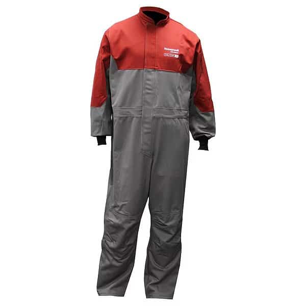 Coverall, 20 cal/sq cm ATPV, XL, 30 in Inseam, Cotton/Nylon, Hook-and-Loop