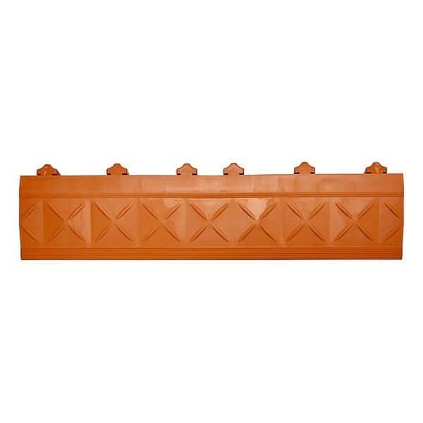 Male Mat Ramp, Orange, 18"Wx4"L, 10 PK