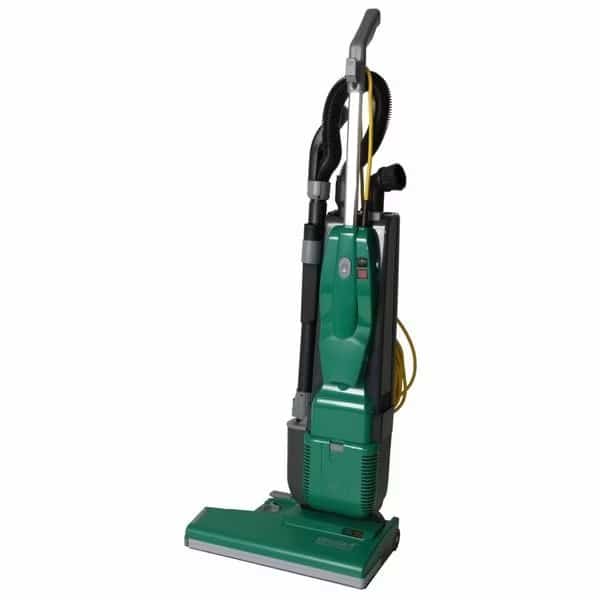 Upright Vacuum, 18" Cleaning W, 41 ft Cord