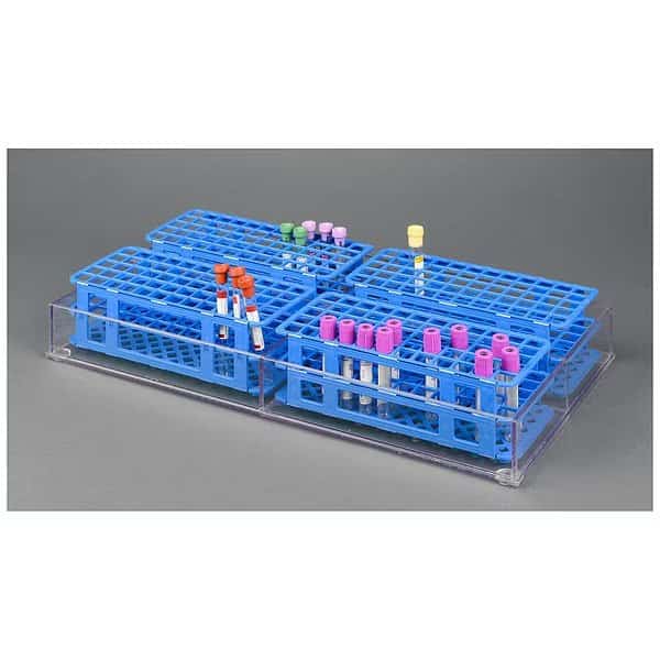 Blood Tube Rack Organizer Tray, PETG