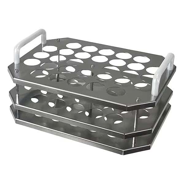Test Tube Rack,Silver,30 x 50, Mfr#: B2000-8-T500, BENCHMARK RESEARCH