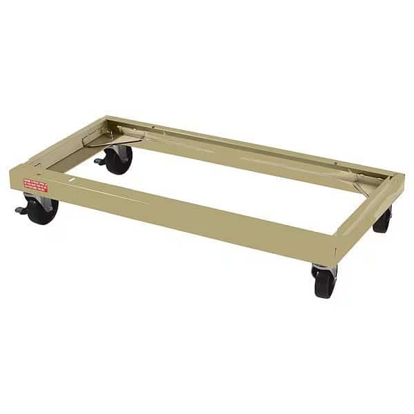 Caster Kit, 36 in W x 18 in D, Sand