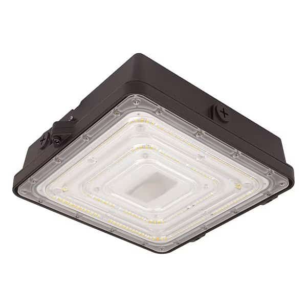 Low Profile Parking Garage Light, 52 W