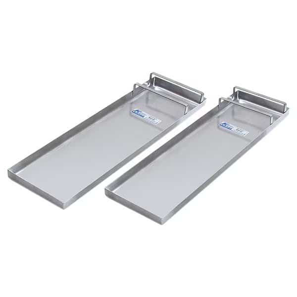 Concrete Slider Knee Board, Stainless, Pr