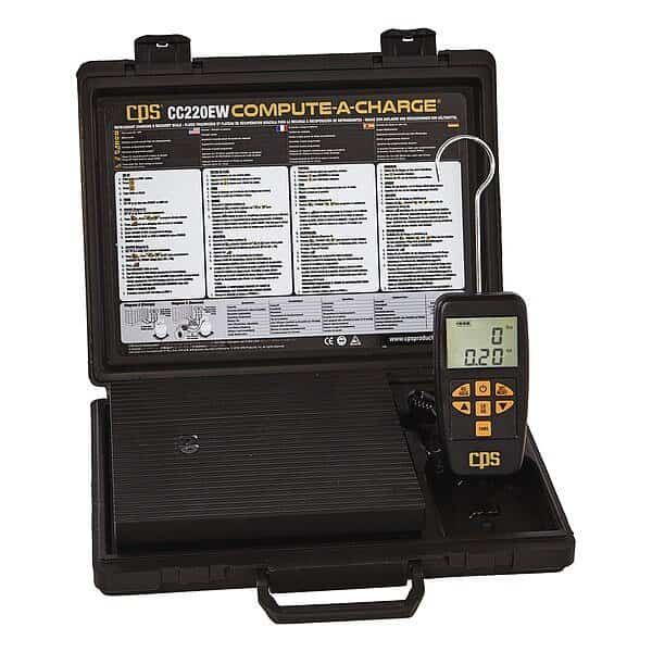 Charging Scale, 220 lb Max, LCD