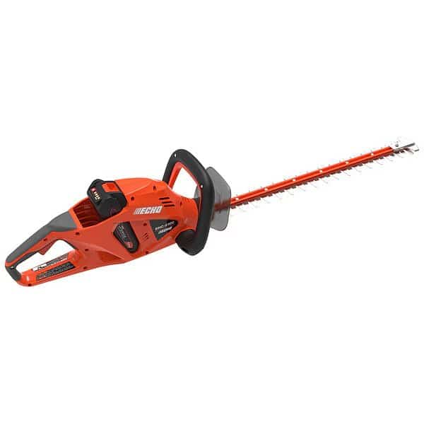 Cordless Battery-Powered Hedge Trimmer Kit, Double-Sided 20 in L Blade, 56V Battery Powered, 56 V
