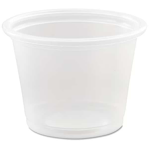 Portion/Medicine Cups,1 oz.,Clear,PK2500, Mfr#: 100PC, DART