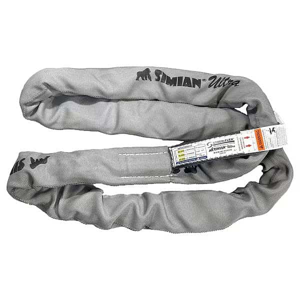 Round Sling, Endless, 8 ft L, 250000 lb Cap