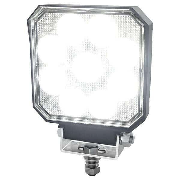 WORK LAMP, 9 LED, SQUARE, FLOOD, 12-24V