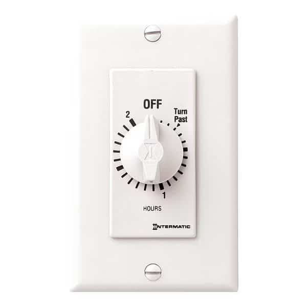 Timer, Spring Wound, 2 Hr, INTERMATIC, Mfr# FD32HW