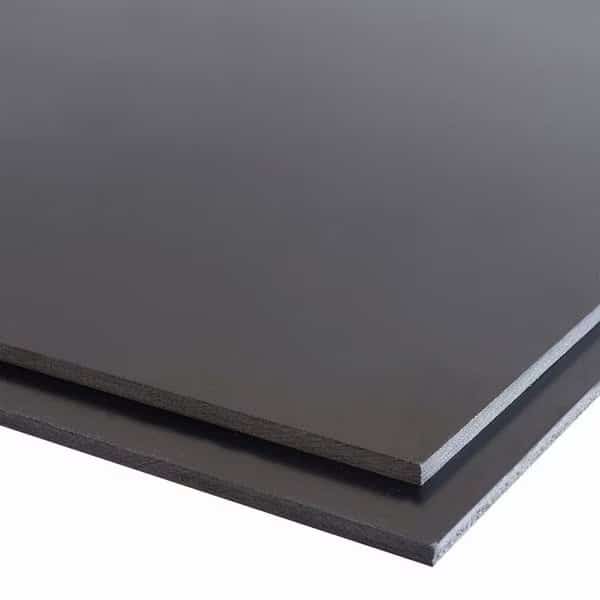 Fbrglass Epoxy Lam Sht, 0.093in, Blk